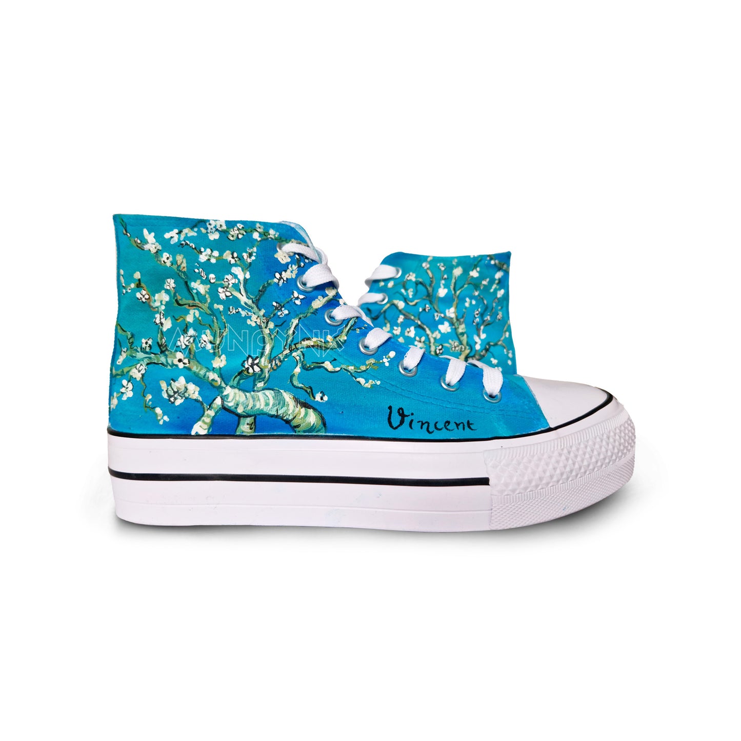 Platform Shoes / Van Gogh 'Almendro en Flor'