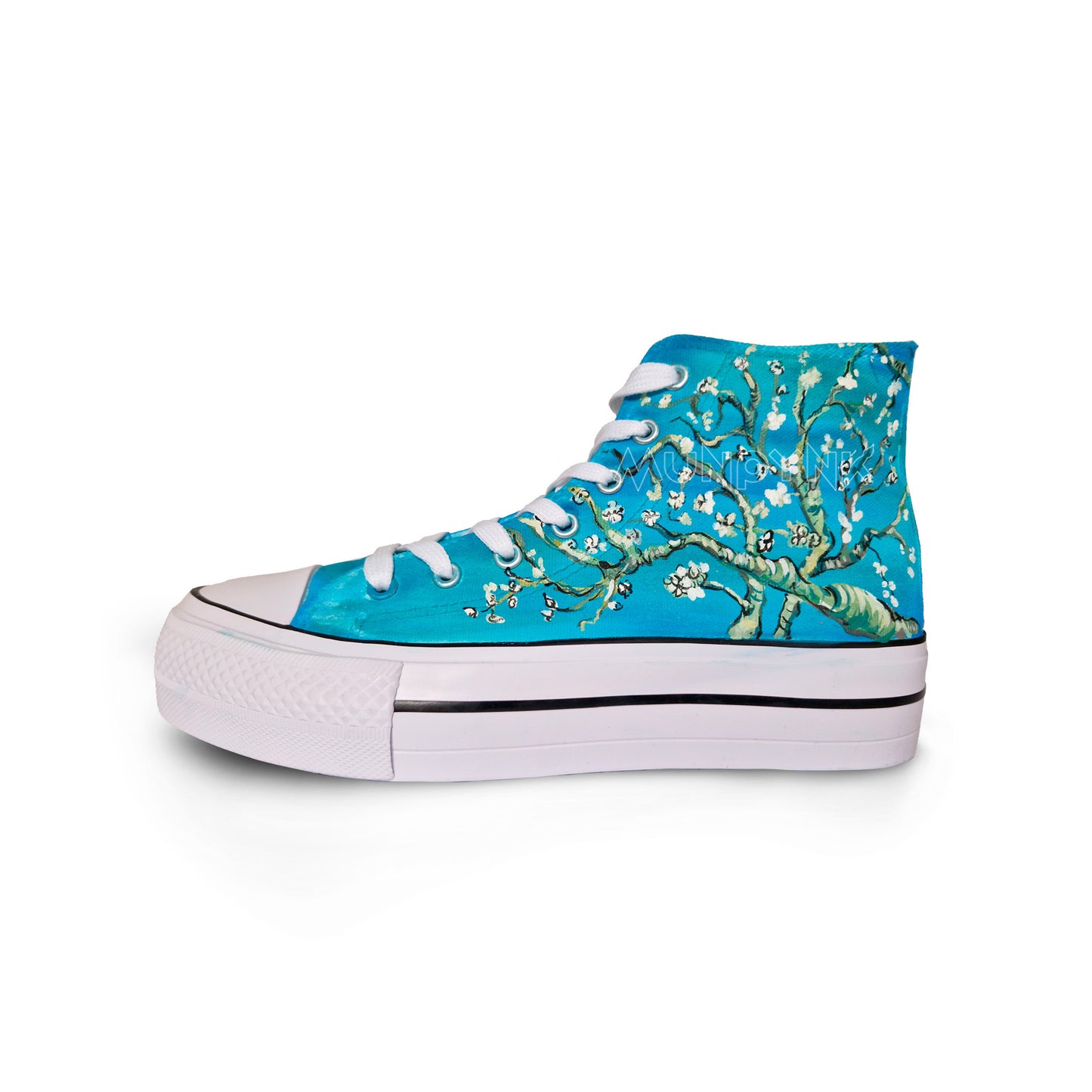 Platform Shoes / Van Gogh 'Almendro en Flor'