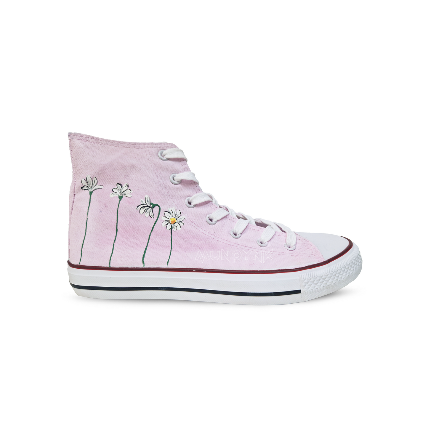 Zapatillas Pintadas / Margaritas Minimal Pink