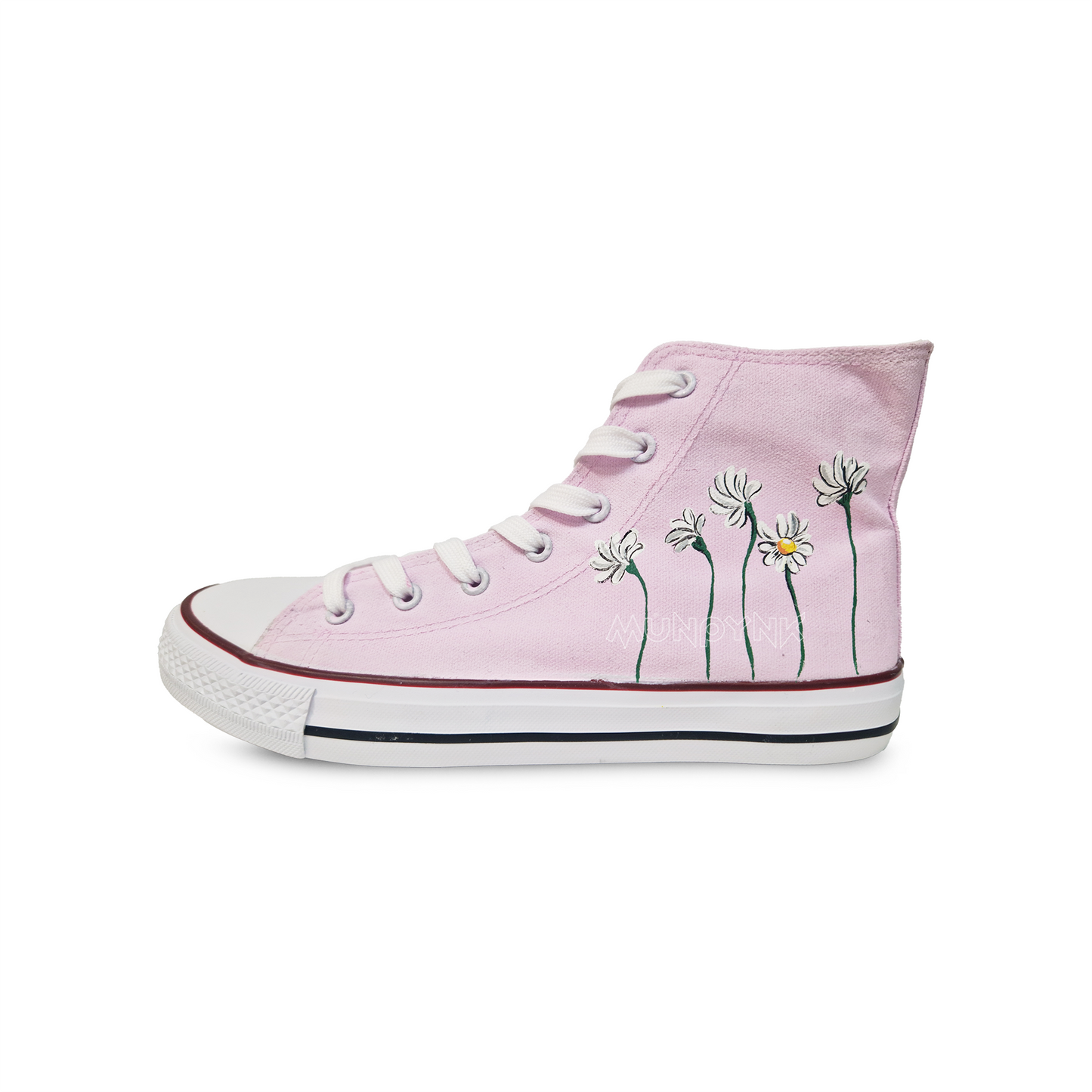 Zapatillas Pintadas / Margaritas Minimal Pink