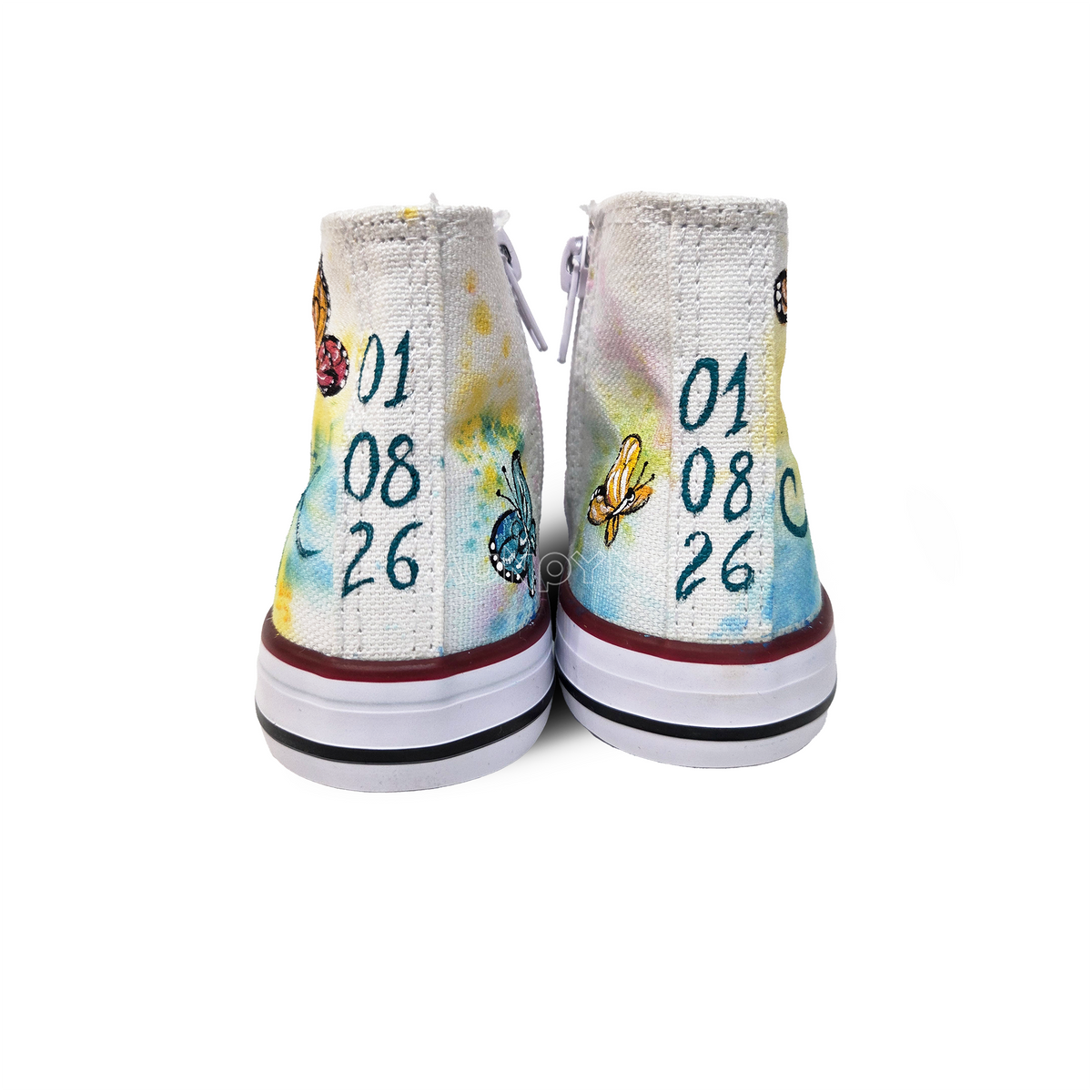 Zapatillas Pintadas / Mariposas Kids