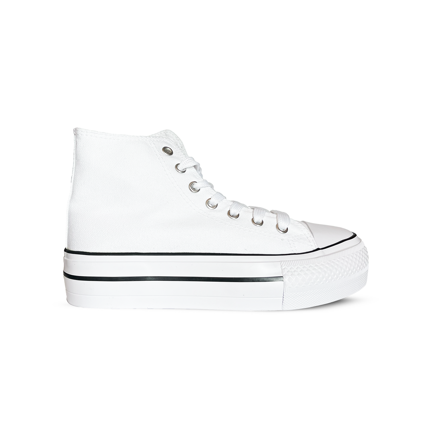 Zapatillas Blanca Plataforma para Personalizar - Mujer