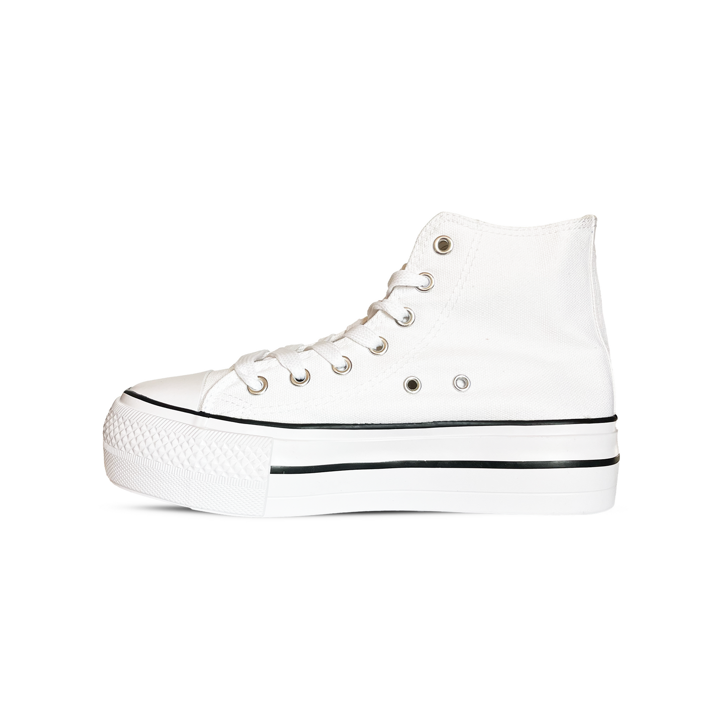 Zapatillas Blanca Plataforma para Personalizar - Mujer