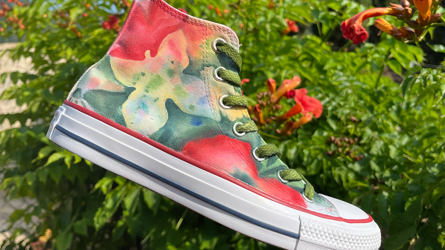 Zapatillas pintada / Poppy - MUNPYNK
