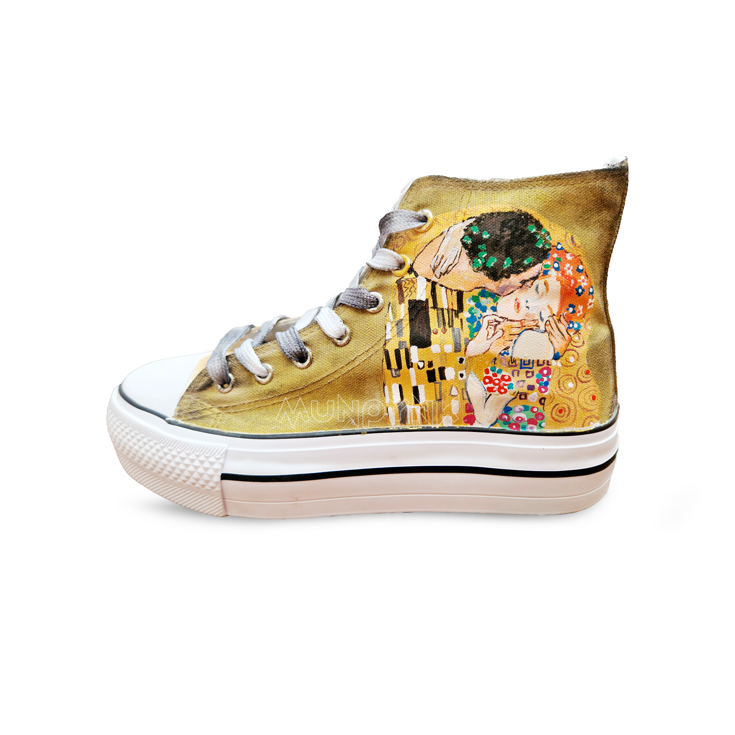 Platform Shoes / Kiss by Gustav Klimt - MUNPYNK