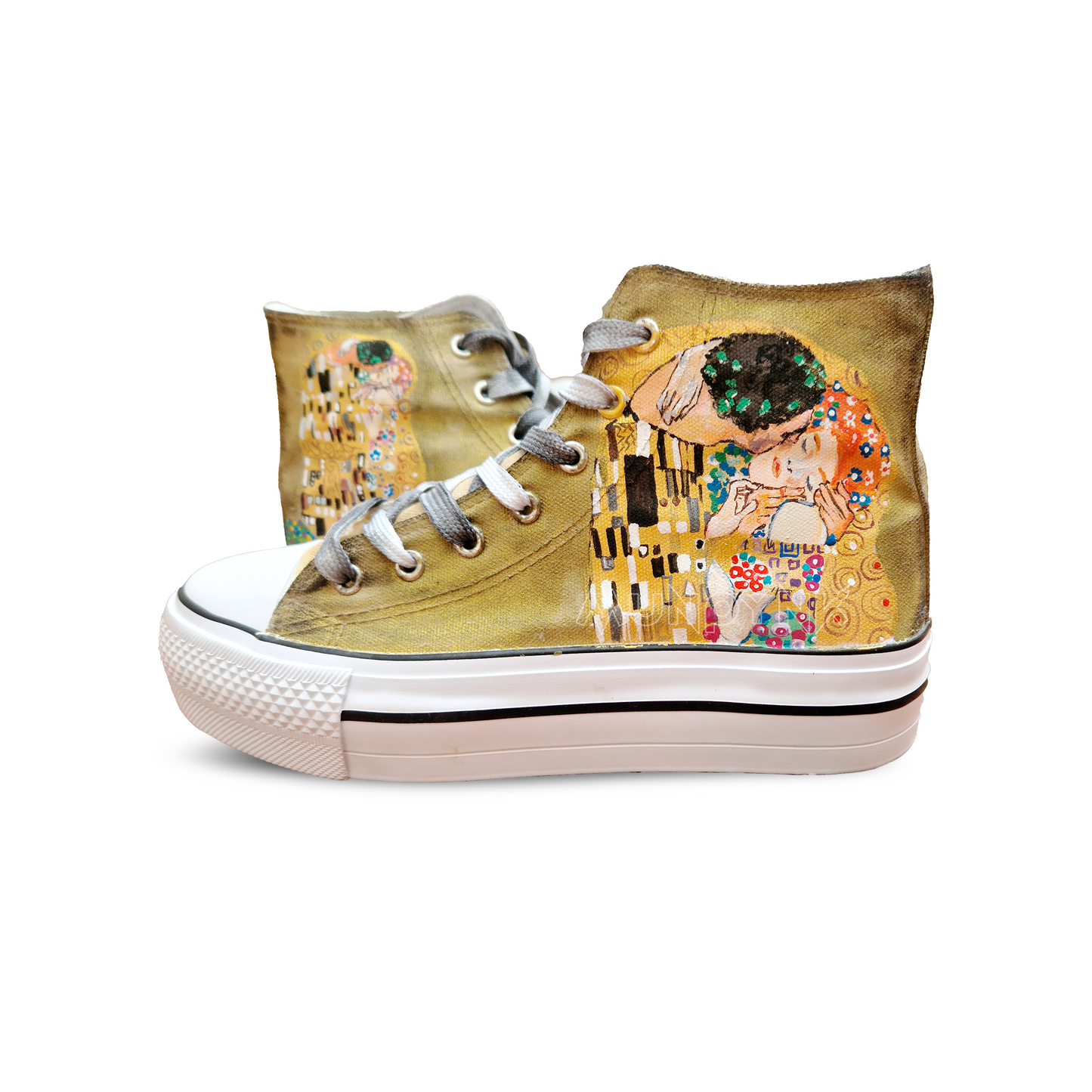 Platform Shoes / Kiss by Gustav Klimt - MUNPYNK