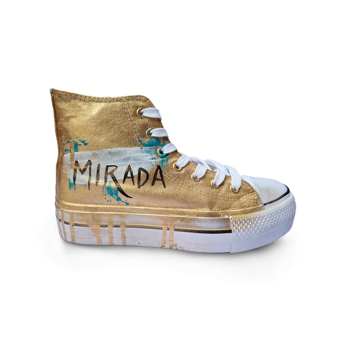 Platform Shoes / Mirada Gold - MUNPYNK