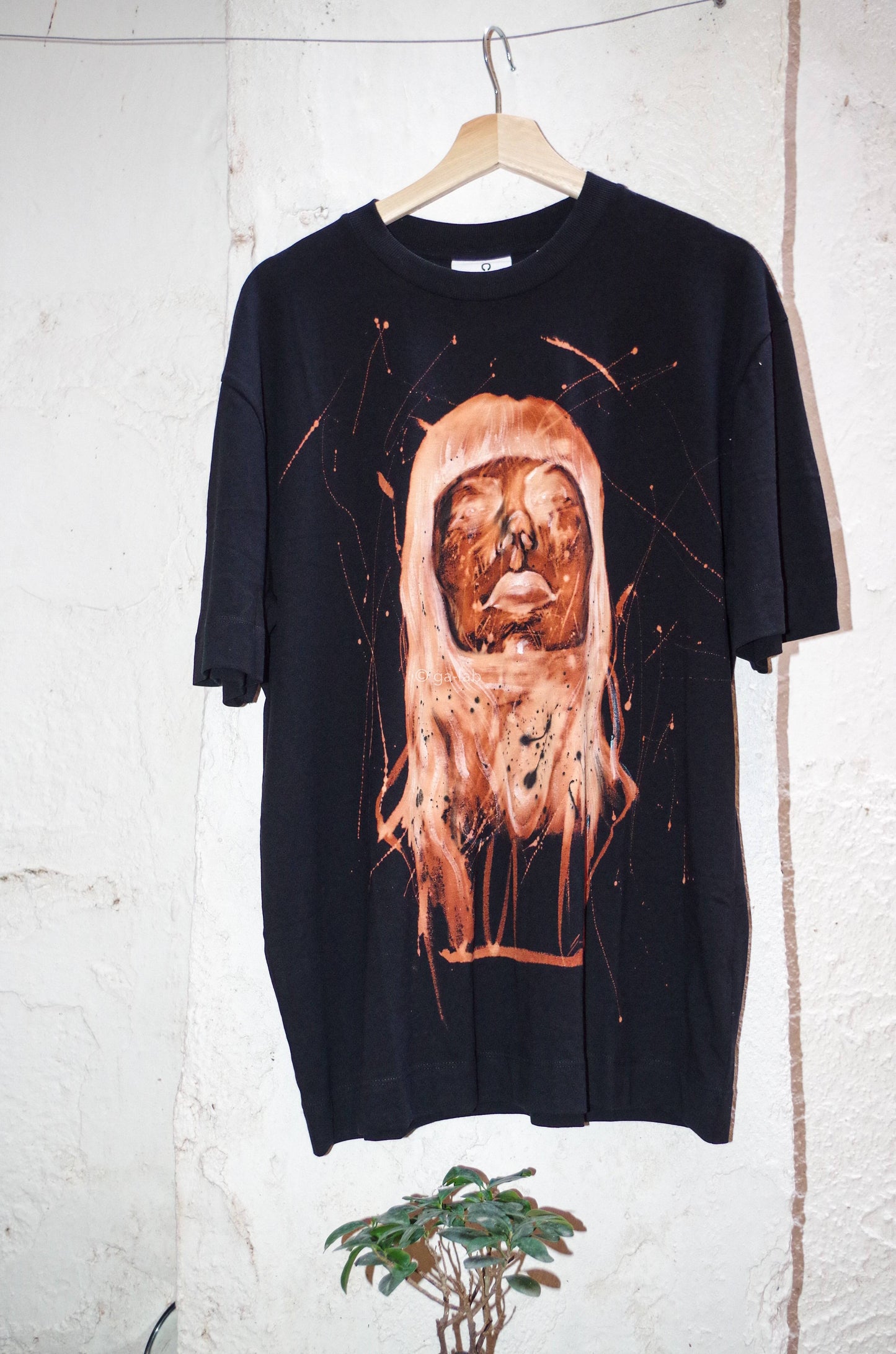 GA-lab x Munpynk / Bleachy T-Shirt n.2 - MUNPYNK