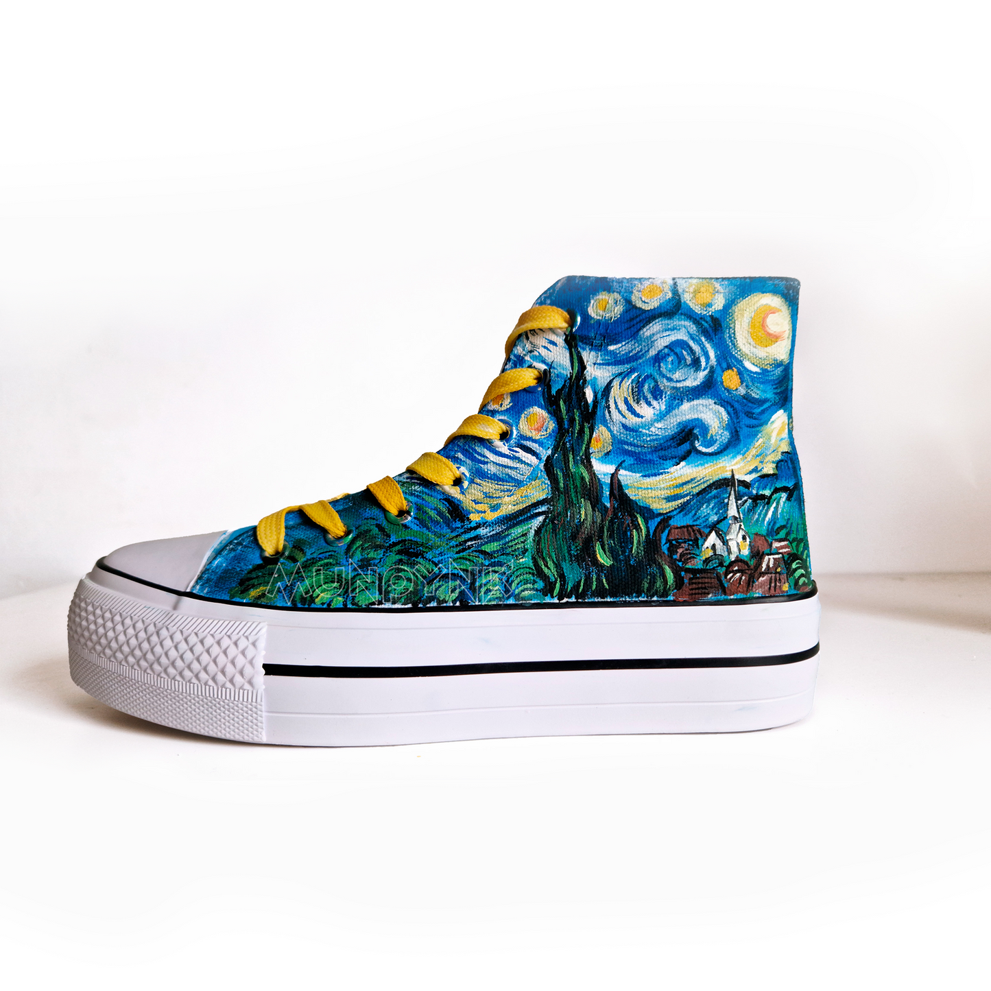Platform Shoes / Van Gogh Noche Estrellada - MUNPYNK