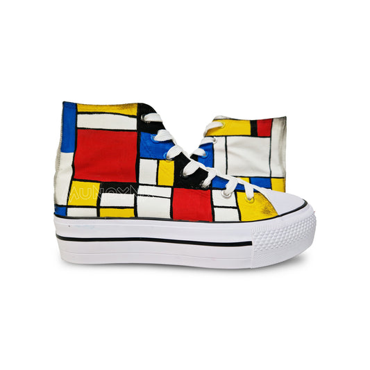 Platform Shoes / Mondrian - MUNPYNK