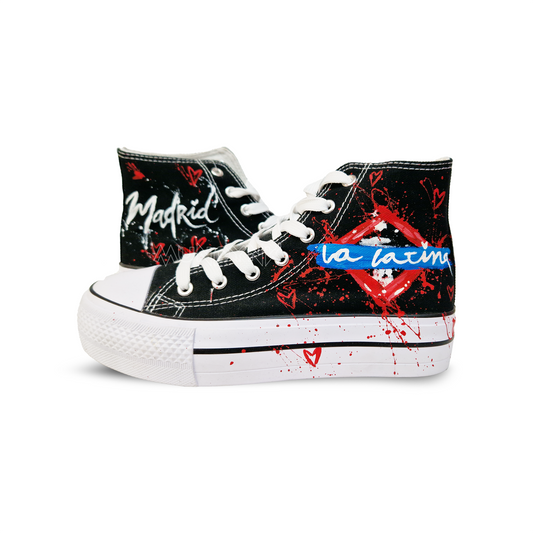Zapatillas Pintadas Platform / Next stop .. MADRID!