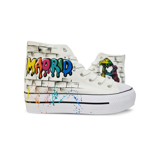 Zapatillas Pintadas Platform / Madrid Drops