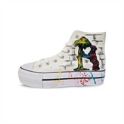 Zapatillas Pintadas Platform / Madrid Drops