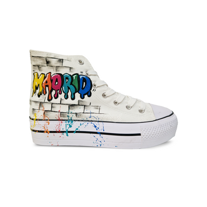 Zapatillas Pintadas Platform / Madrid Drops