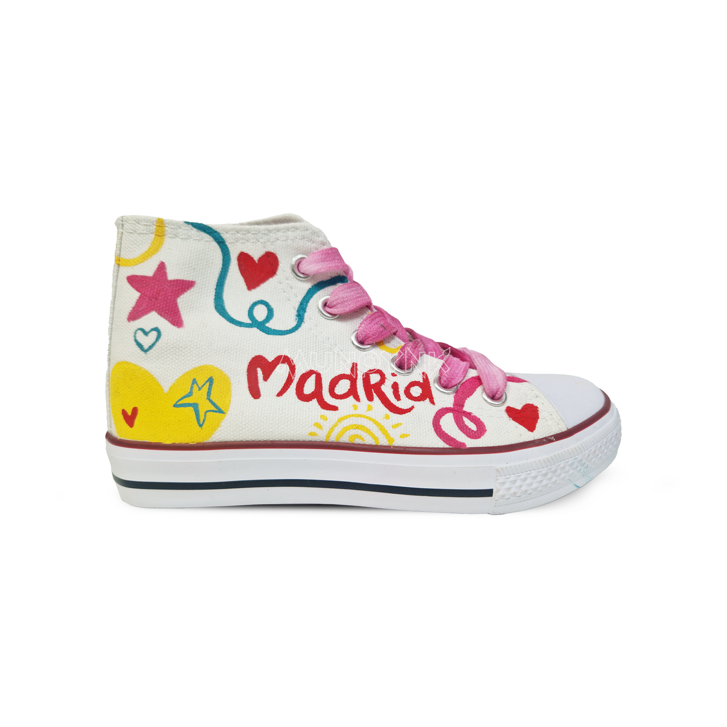 Zapatillas Pintadas Platform / Madrid Colourful