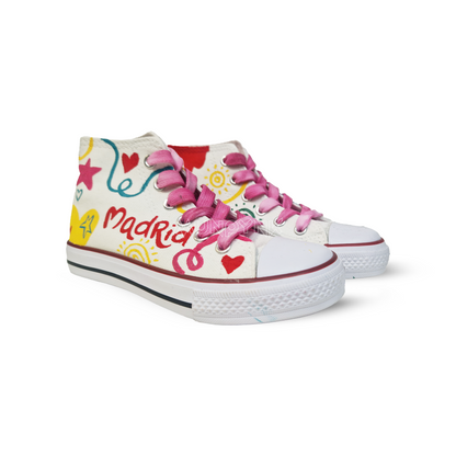 Zapatillas Pintadas Platform / Madrid Colourful