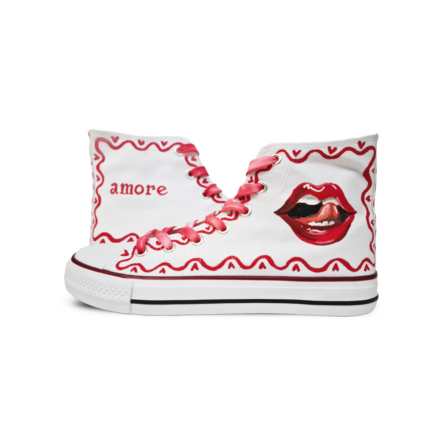 Zapatillas Pintadas Munpynk / Amore + Lips