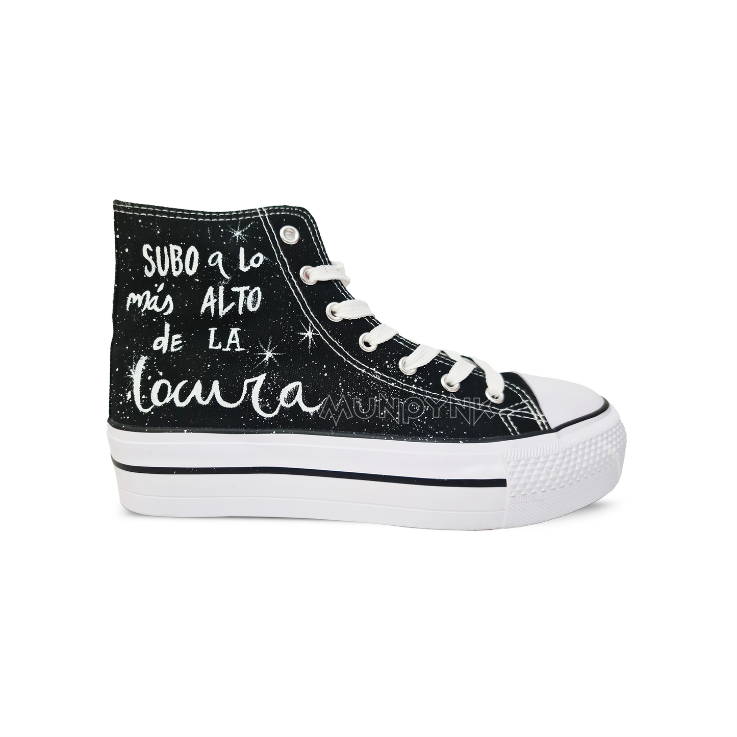 Zapatillas Pintadas Platform / Locura