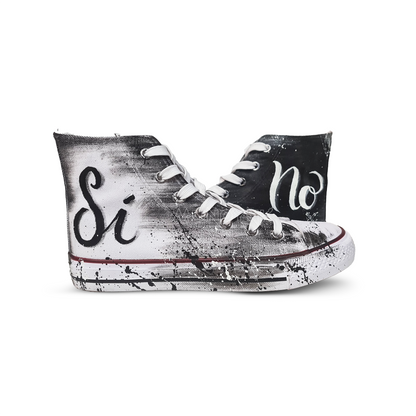 Zapatillas Pintadas a Mano / SI & NO