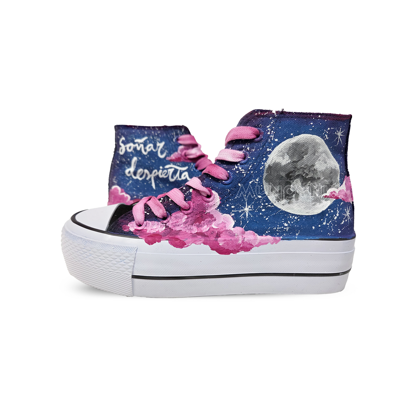 Zapatillas Pintadas a Mano Platform  /  Soñar Despierta Galaxy