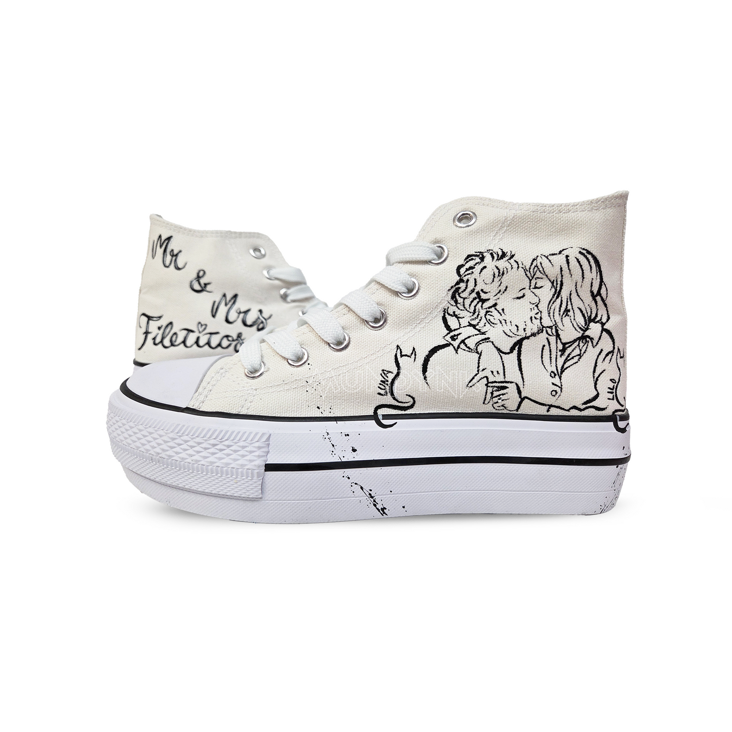 Zapatillas Pintada Platform / Mr + Mrs