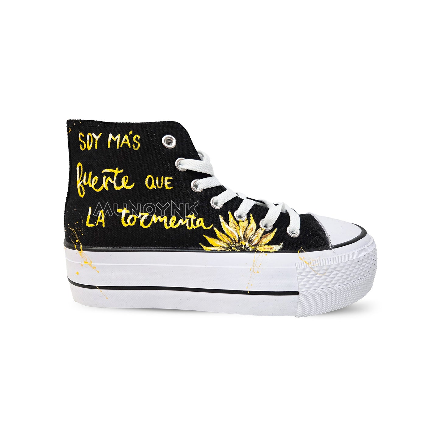 Zapatillas Pintadas Platform  / Girasoles