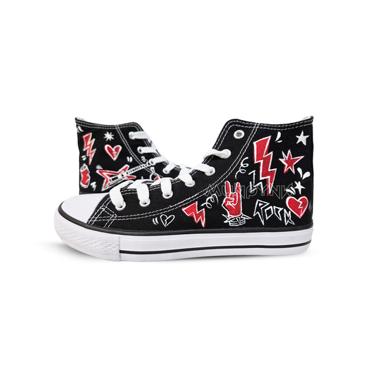 Zapatillas Pintadas Black  / Rock it!