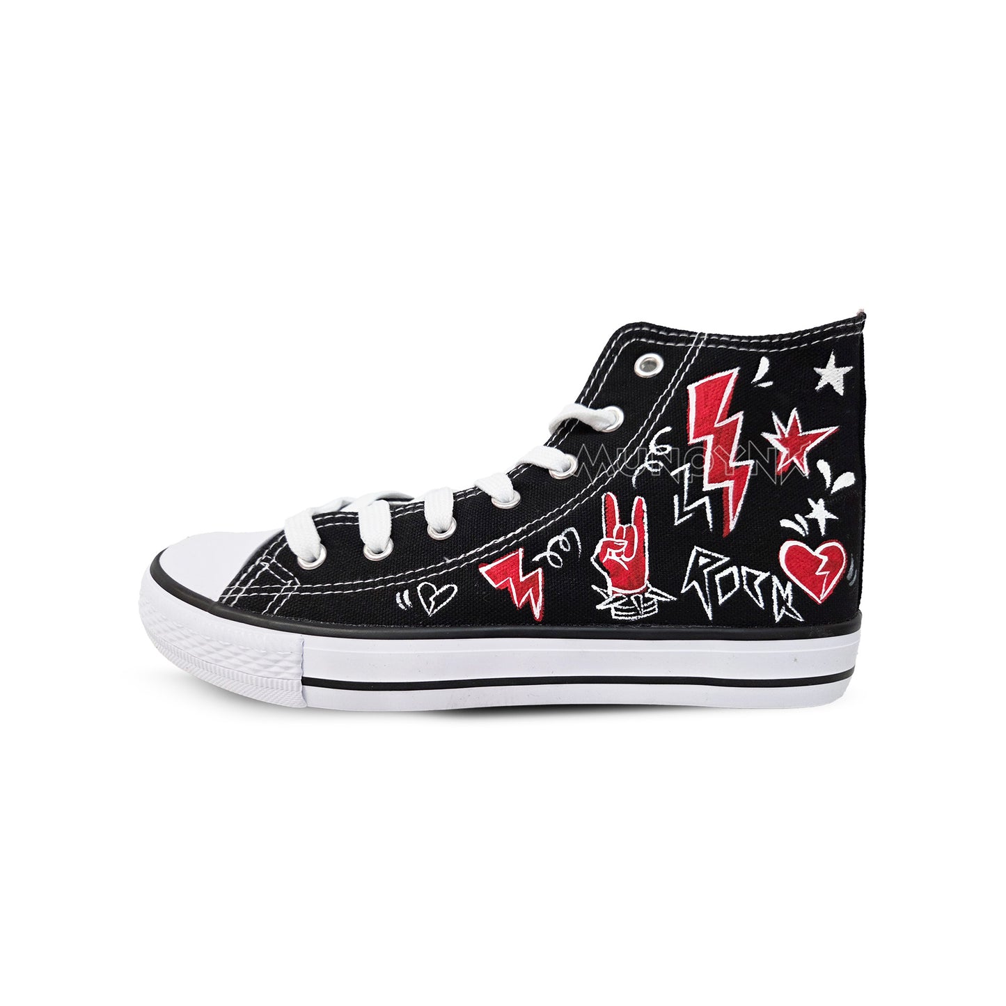 Zapatillas Pintadas Black  / Rock it!