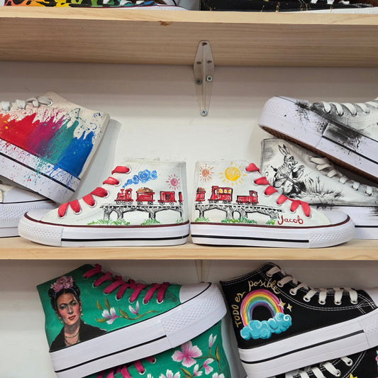 Zapatillas Pintadas Kids / Choo Choo
