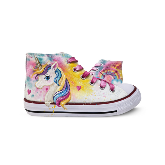 Zapatillas Pintadas Kids / Unicornio 2.0