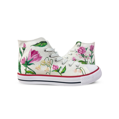 Zapatillas Pintadas  / Pink Flores