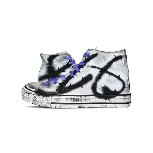 Zapatillas Pintadas a Mano / Unisex / Espinas Spray