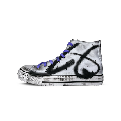 Zapatillas Pintadas a Mano / Unisex / Espinas Spray