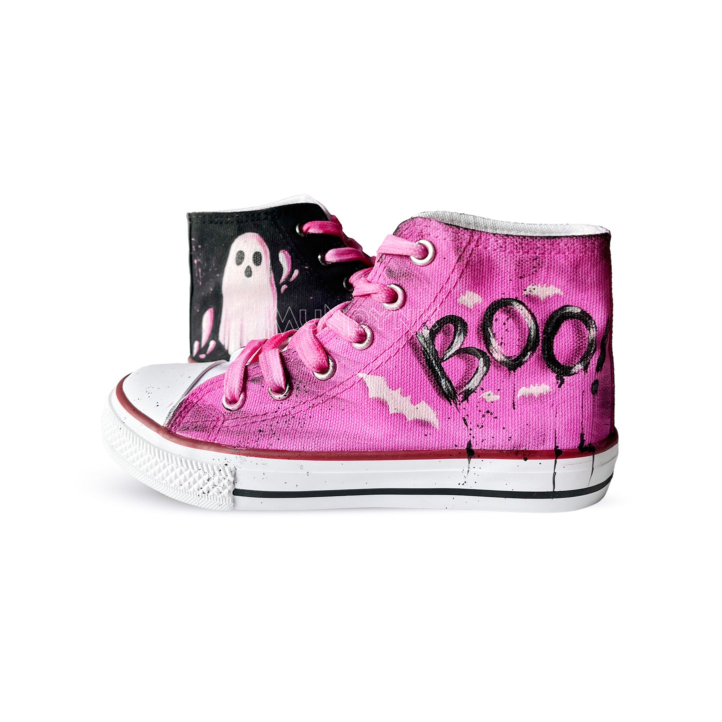 Zapatillas Pintadas Munpynk / Fantasma BOO! Neon