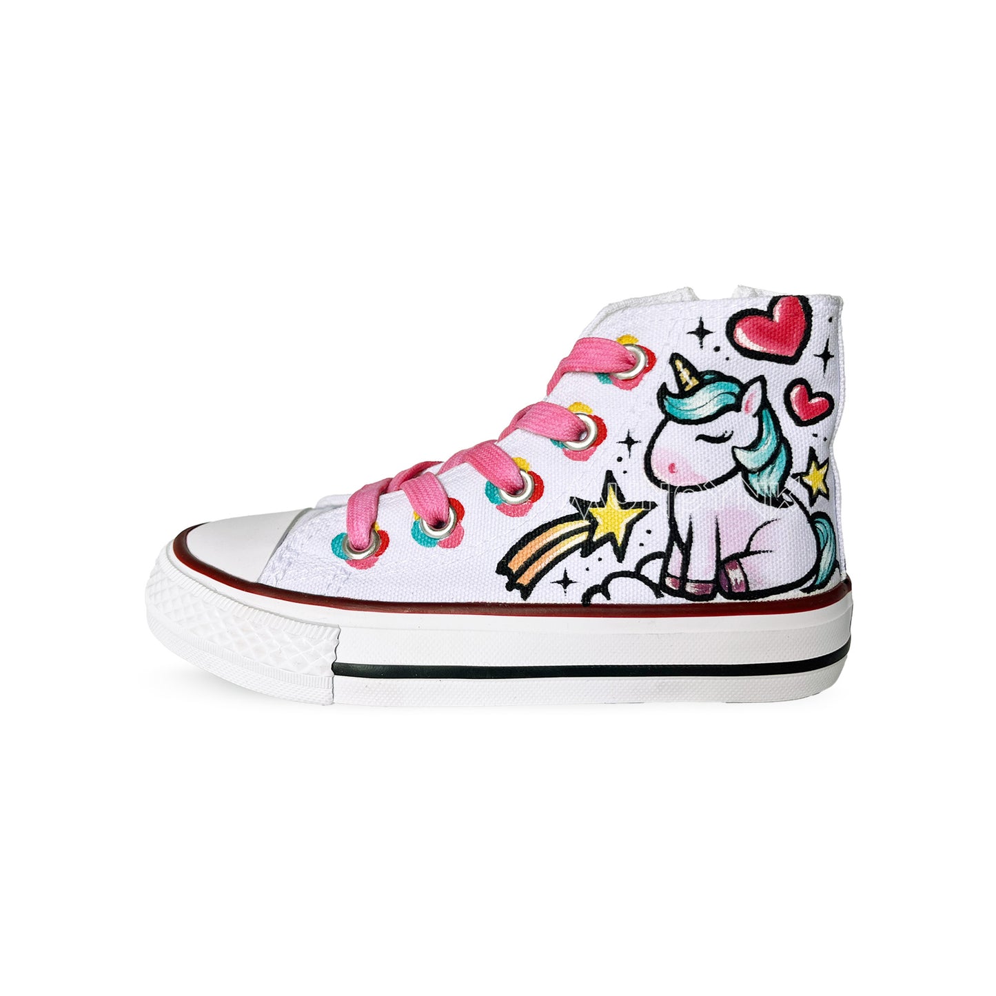 Zapatillas Pintadas Munpynk / Unicorn Rainbow