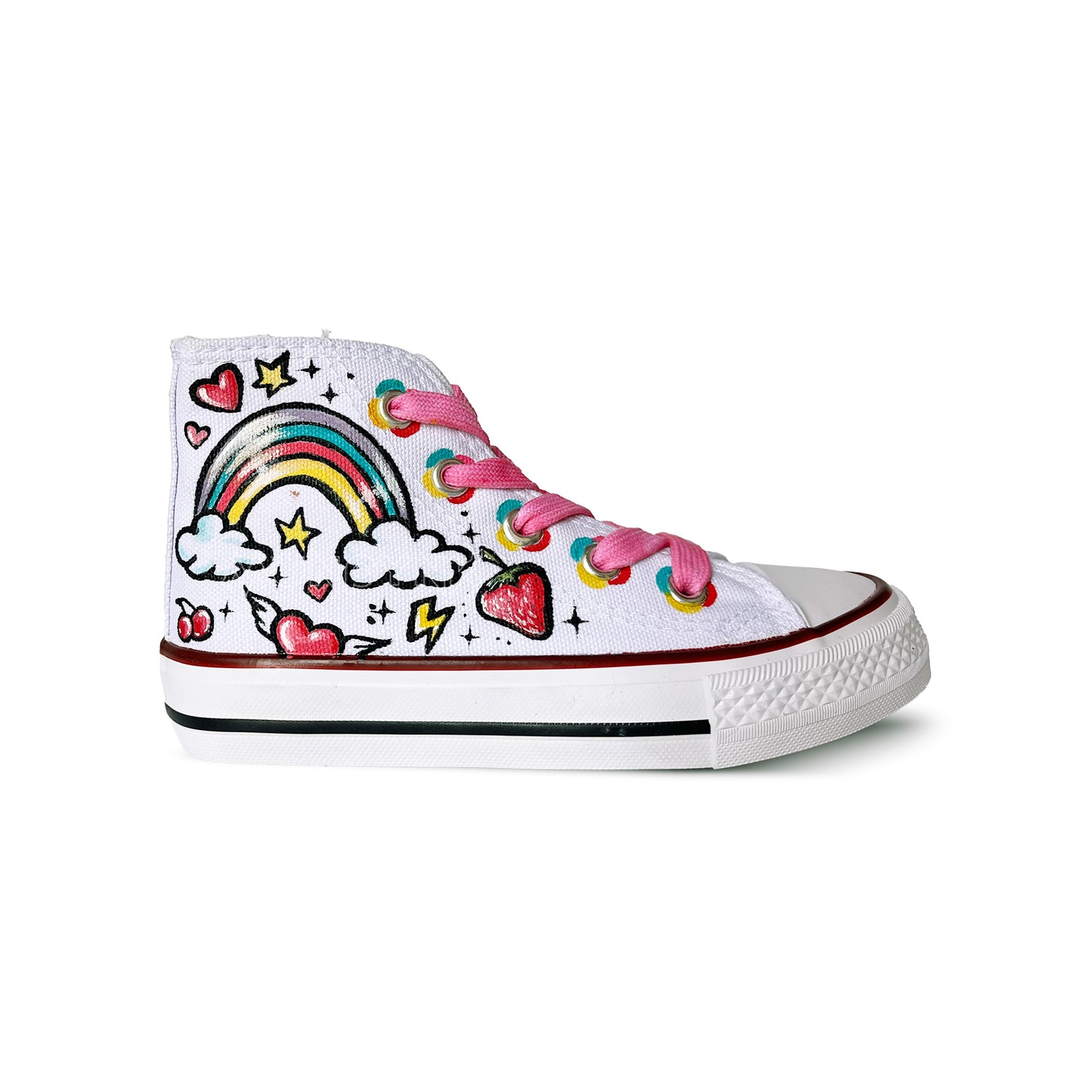 Zapatillas Pintadas Munpynk / Unicorn Rainbow