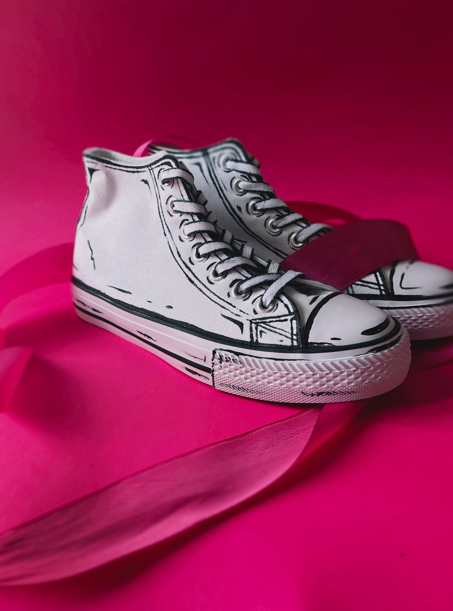 Zapatillas Pintadas a Mano /  Cartoon Style