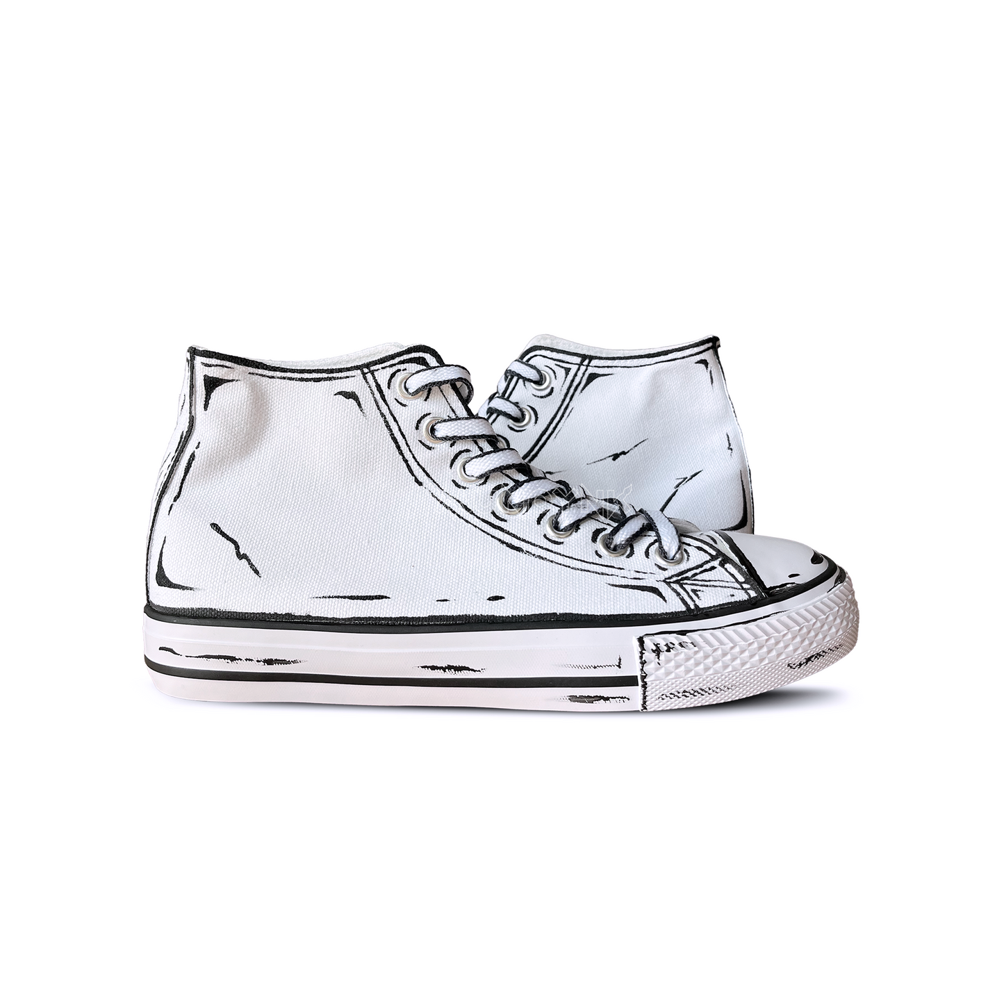 Zapatillas Pintadas a Mano /  Cartoon Style