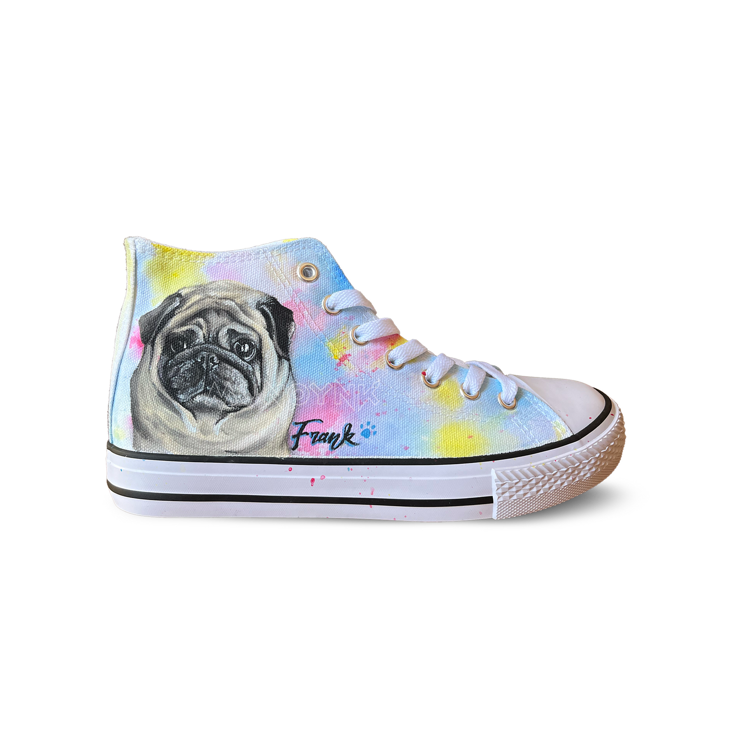 Zapatillas Pintadas  / Mascota Doble Retrato
