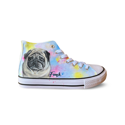 Zapatillas Pintadas  / Mascota Doble Retrato