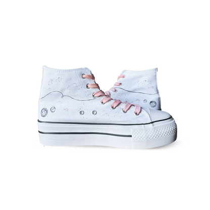 Zapatillas Pintadas Platform / Sewing design