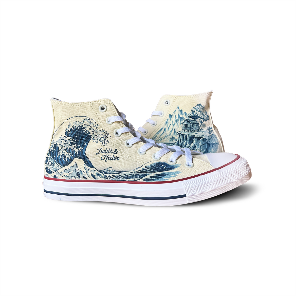 Converse Design - Ola de Hokusai