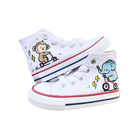 Kids Shoes / Elefante y Mono - MUNPYNK