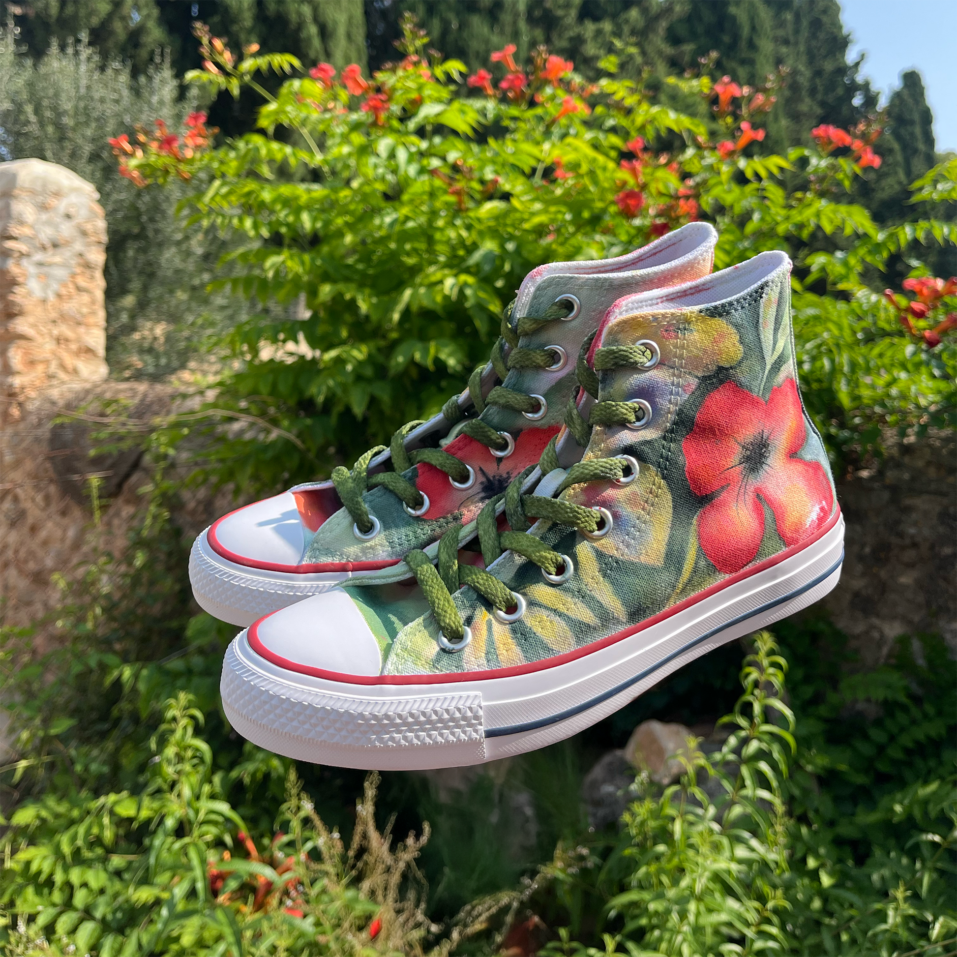 Zapatillas pintada / Poppy - MUNPYNK