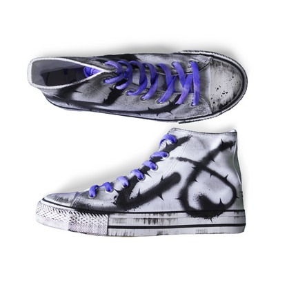Zapatillas Pintadas a Mano / Unisex / Espinas Spray