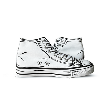 Zapatillas Pintadas a Mano /  Cartoon Style