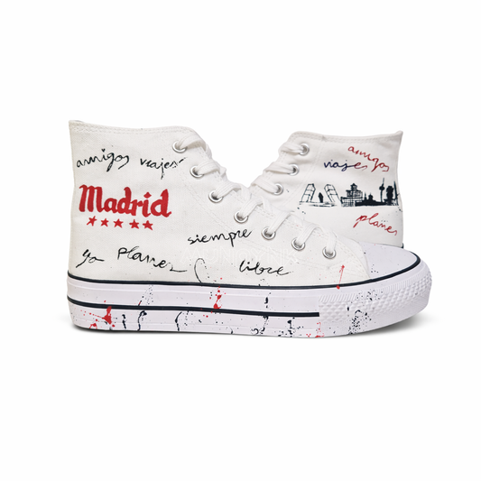 Zapatillas Pintadas  / Madrid Skyline